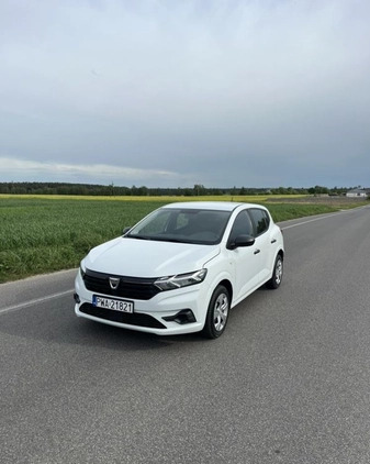 Dacia Sandero cena 42900 przebieg: 46125, rok produkcji 2021 z Wągrowiec małe 436